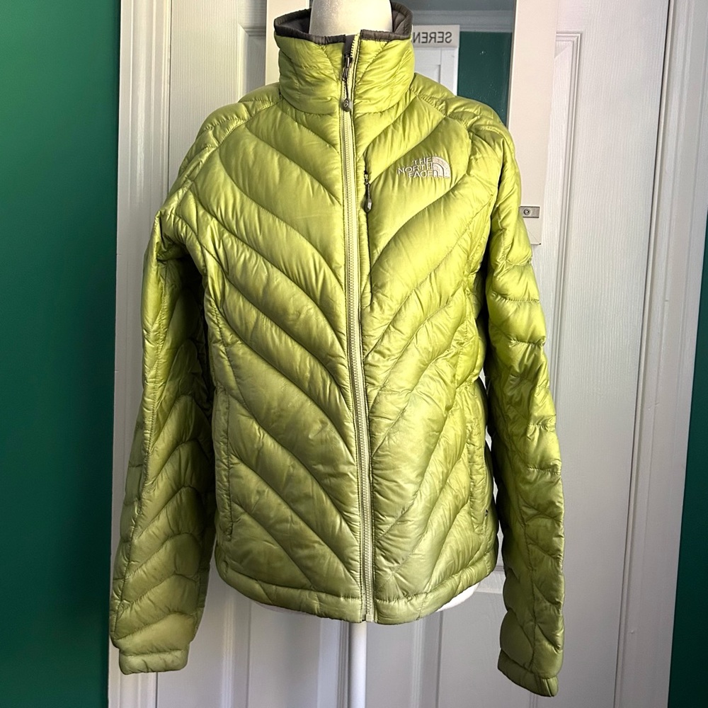 The North Face Summit Series Lime Puffer Down Jacket Small - Picture 10 of 16